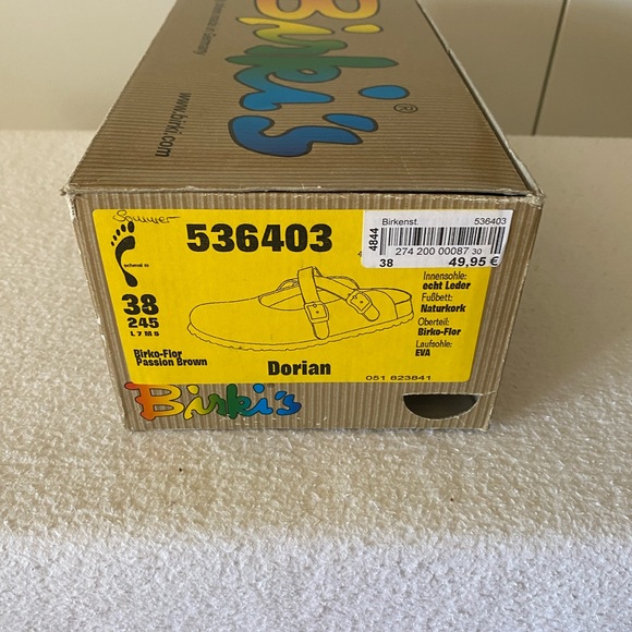 Birkenstock Birki’s Dorian Mary Jane style mules/clogs. Sz 38. - Picture 7 of 7